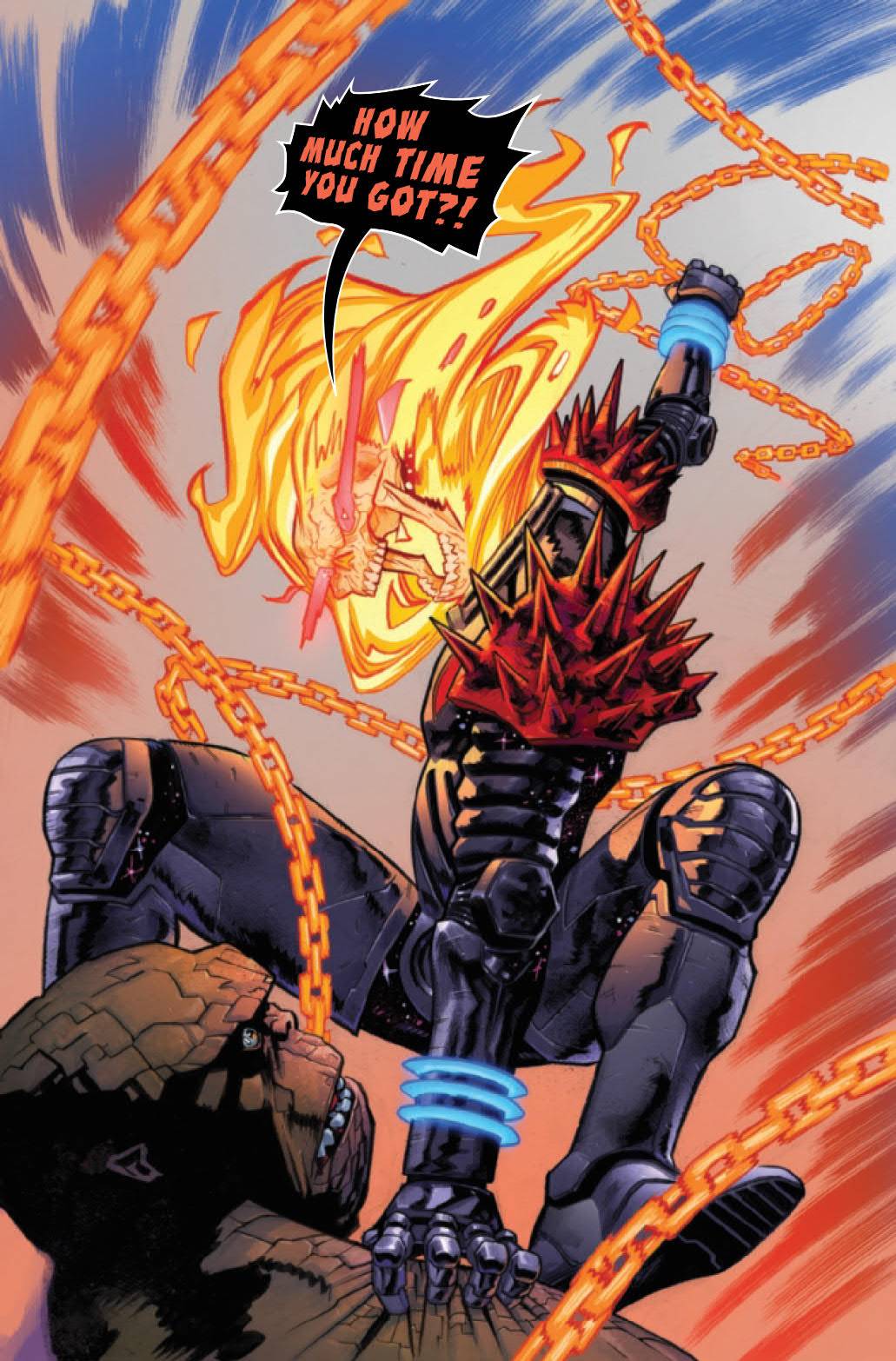 REVENGE OF COSMIC GHOST RIDER #1 RON LIM VARIANT MARVEL COMICS REVENGE OF COSMIC GHOST RIDER #1 RON LIM VARIANT MARVEL COMICS